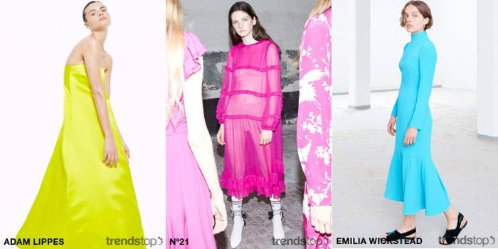 Spring Summer 2018 Early Colour on the Catwalks