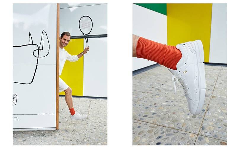 roger federer fashion shoes