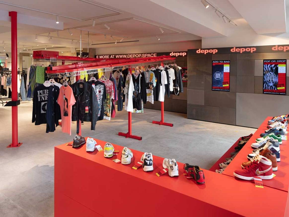 Depop Opens Pop Up Store In Selfridges