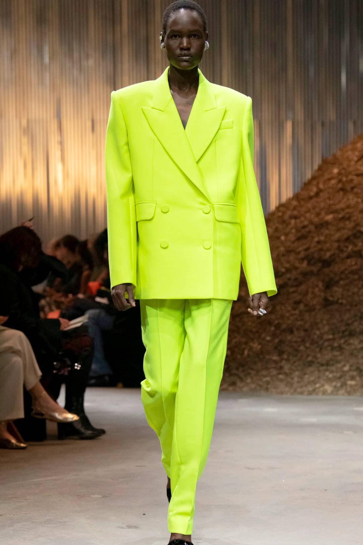 neon yellow mens suit