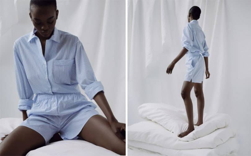 A-line lancia una collezione di pigiami riciclati