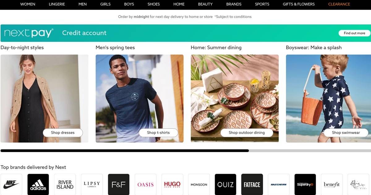 next clearance boyswear