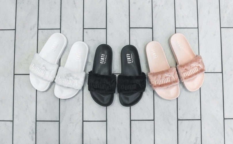 Puma slides to be released in grey