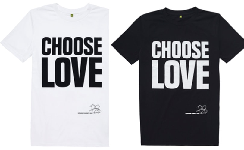 choose love t shirt