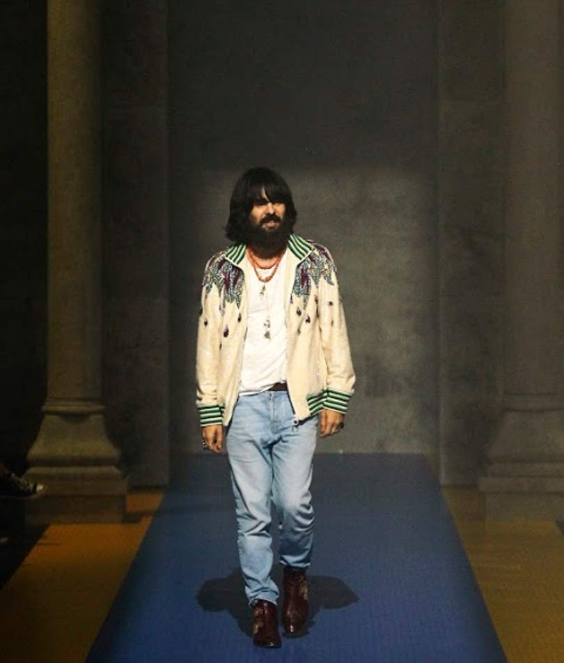 Gucci returns to the 80s at Milan Fashion Week