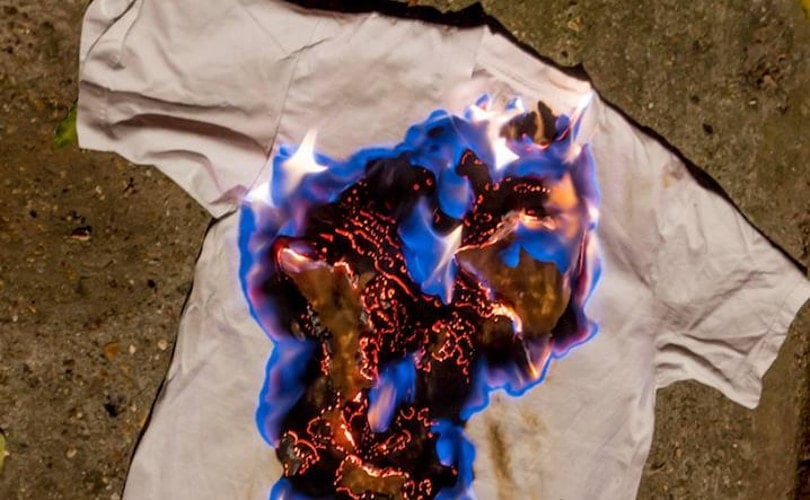 luxury brands burn clothes