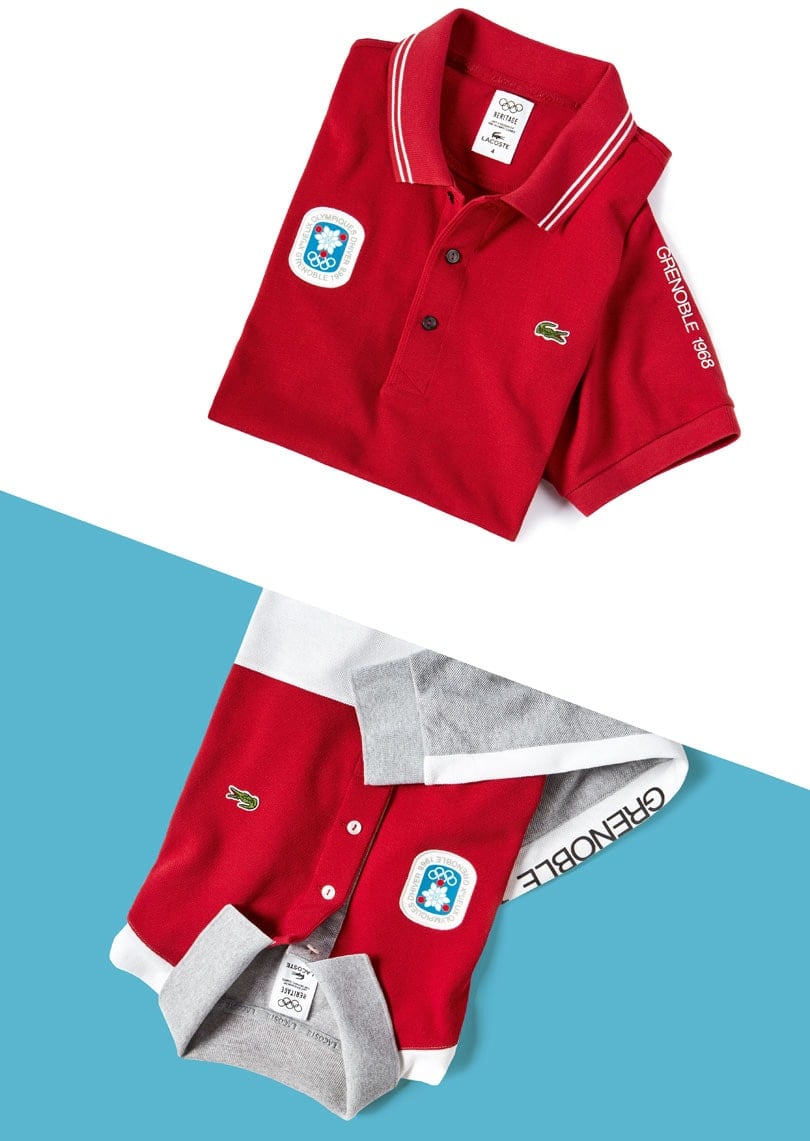 lacoste olympic collection 2018