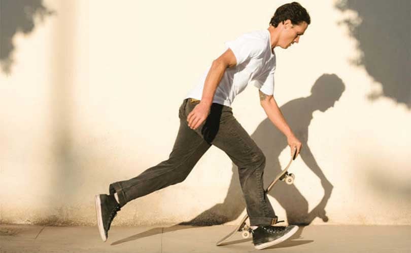 levi skateboarding