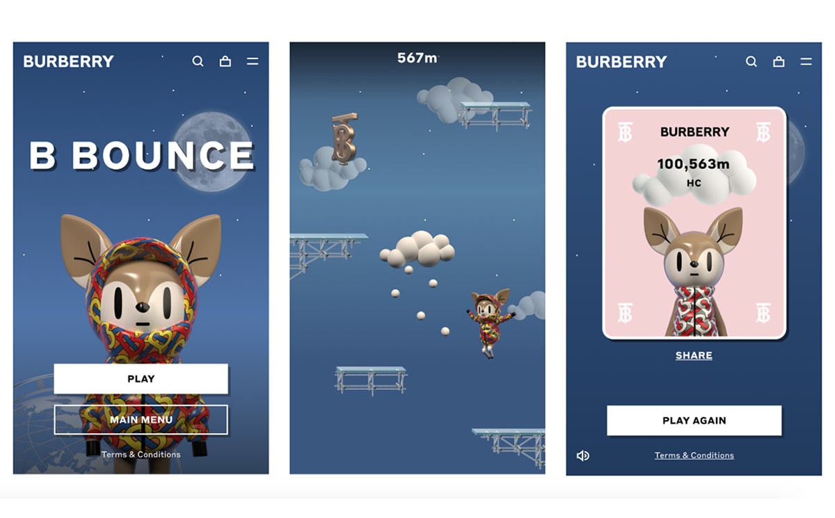 Burberry launches first online game, 'B 