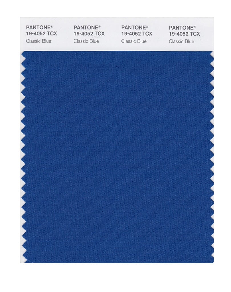 Pantone Declares The Year Of Classic Blue