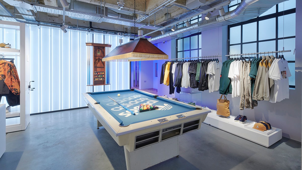 Adidas opens 'Home of Originals' in London