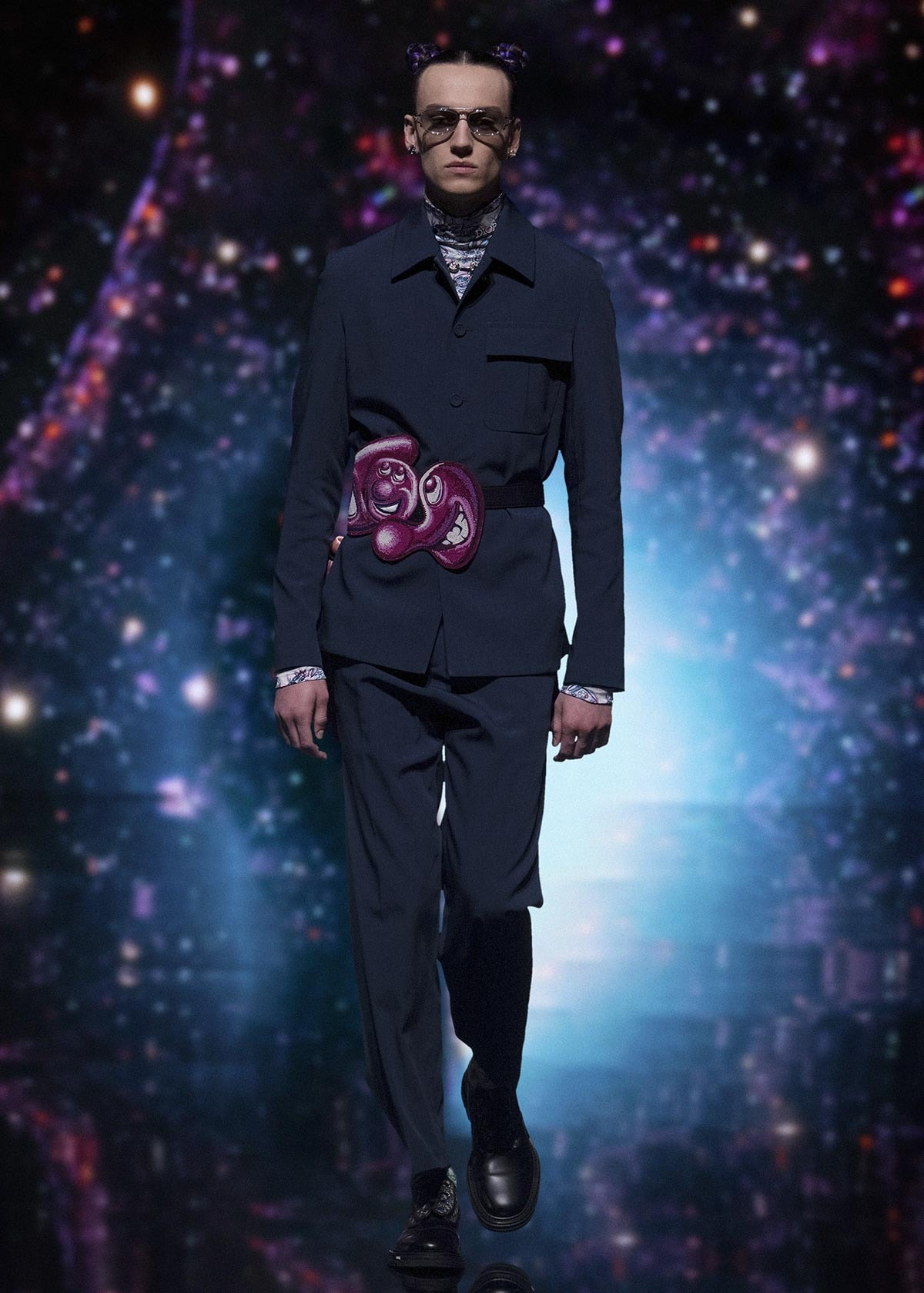 Dior unveils a joyful and psychedelic men's collection online