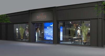 Hollister reveals new store concept