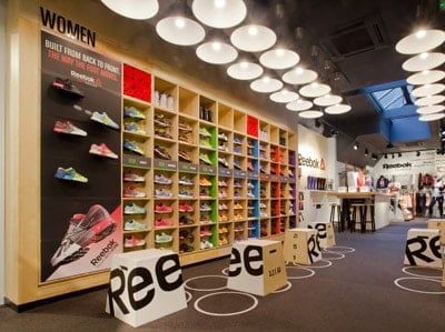 Reebok opens UK's first FitHub concept store