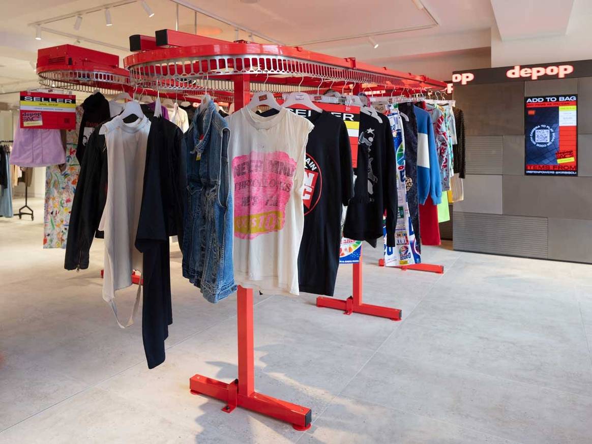 Depop Opens Pop Up Store In Selfridges